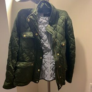 green j crew jacket